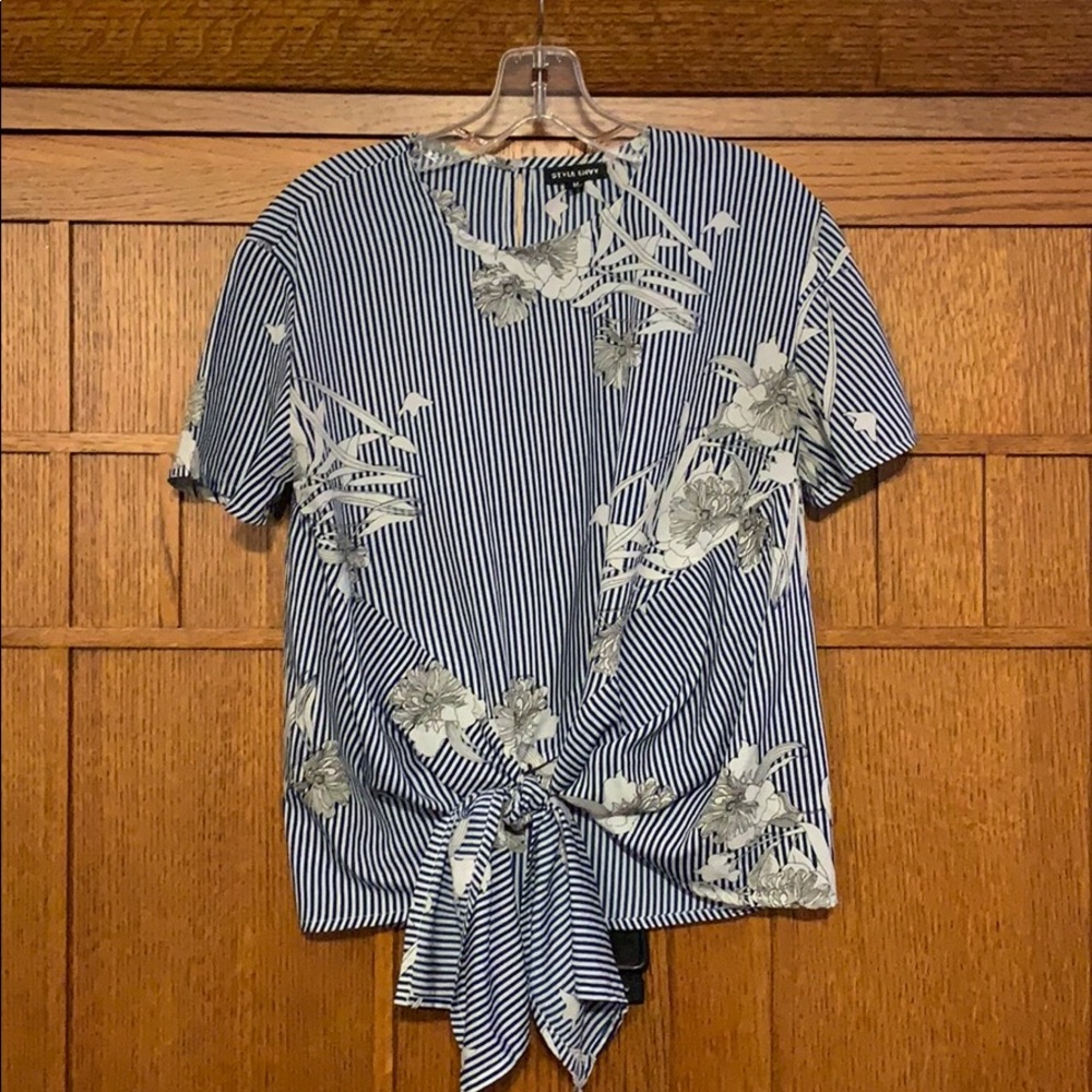 Style Envy patterned blouse